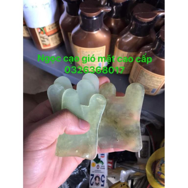 Ngọc cạo gió mặt, ngọc massage mặt, spa, chăm sóc mặt đông y hàng công ty