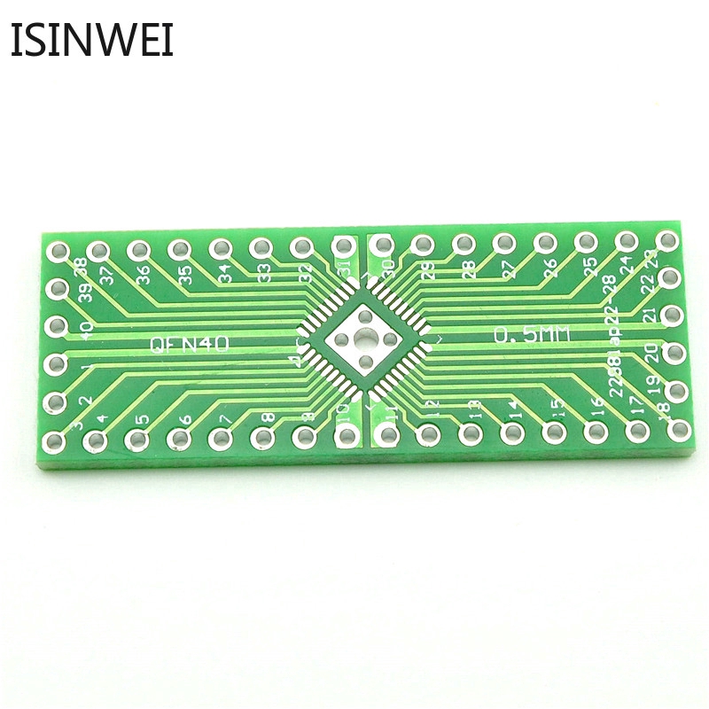 Set 10 bo mạch PCB chuyển đổi QFN32 QFN40 sang DIP 0.5mm chất lượng cao