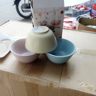 SET 10 BÁT CƠM SỨ LÚA MẠCH NGON MÊ LY  HOT HIT
