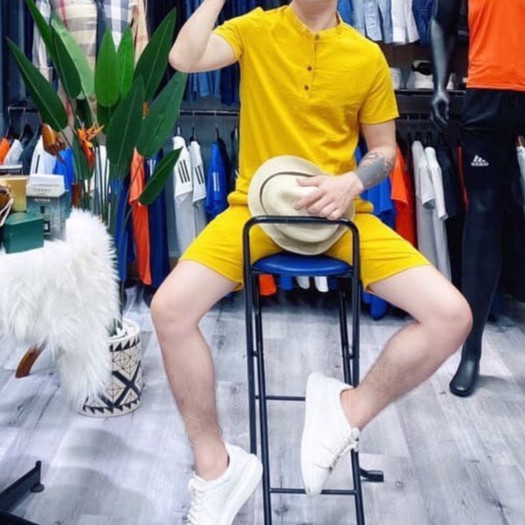 Bộ quần áo đũi nam bộ đồ nam Mantino vải đũi mặc cực mê với chất vải xốp nhẹ , thoáng mát thấm hút mồ hôi | BigBuy360 - bigbuy360.vn