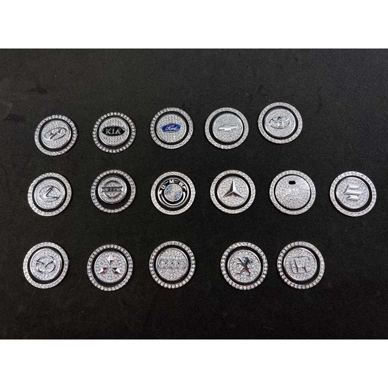 Đính đá Nút Start/Stop cho các hãng xe ô tô - Đính đá Sang trọng ô tô