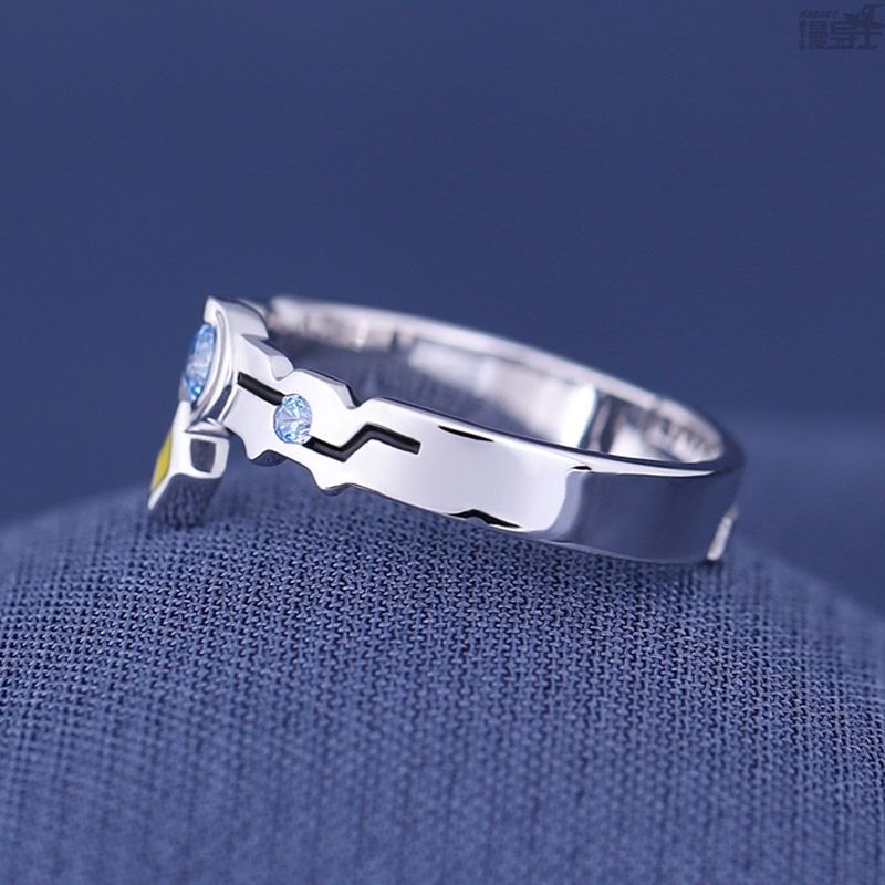 Nhẫn Trang Sức Màu Bạc Họa Tiết Hoạt Hình NO GAME NO LIFE