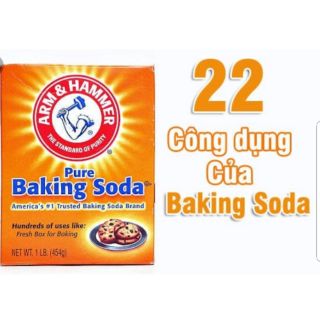 22 Công dụng của baking soda khiến bạn kinh ngạc