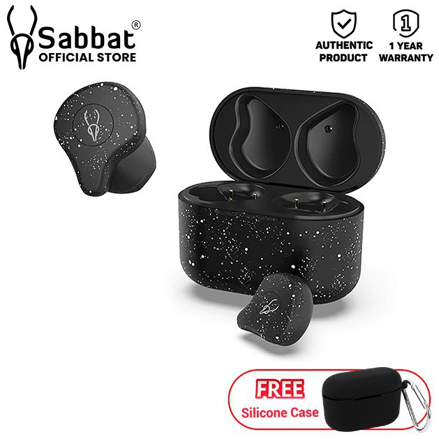 Tai Nghe Bluetooth SABBAT X12 ULTRA SNOW WHITE, SNOW GOLD - TẶNG Case Silicon Cho Hộp Sạc (ngẫu nhiê