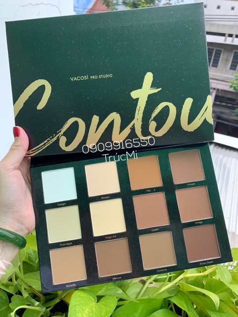 Bảng contour Vacosi Pro Studio. | BigBuy360 - bigbuy360.vn