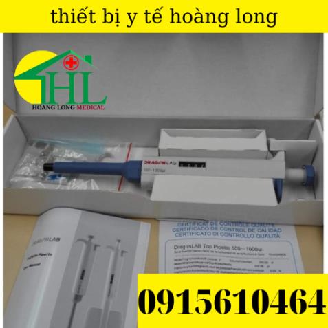 Pipette Tự Động - Dụng Cụ Hút Mẫu Đong Chuyển Chất Lỏng Micropipet Dragon LAB CÁC KÊNH