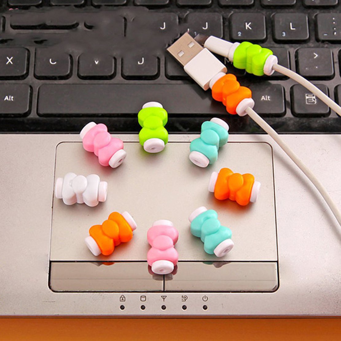 Set 99 Phụ Kiện Bảo Vệ Dây Cáp Hình Hoạt Hình Dễ Thương | BigBuy360 - bigbuy360.vn