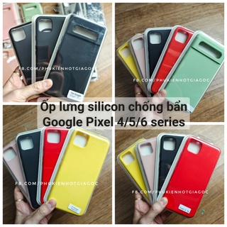Ốp lưng silicon chống bẩn Pixel 6 Pro / 6 / 5a / Pixel 5 / Pixel 4a 5g / Pixel 4a / Pixel 4 XL / Pixel 4 / Pixel 3