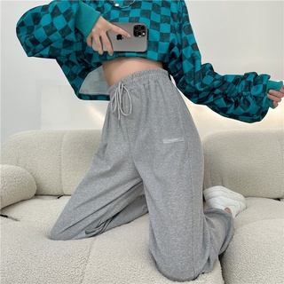 Quần Jogger Thể Thao Ống Rộng Phong Cách Hàn Quốc