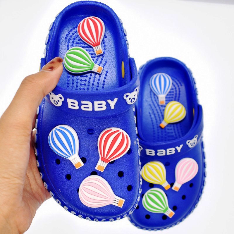 Phụ Kiện Trang Trí Giày Crocs Hình Đám Mây Cười Hoạt Hình Xinh Xắn