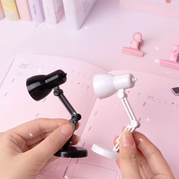 Đèn Led Để Bàn Mini Màu Trắng / Đen Chất Lượng Cao