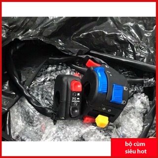 Combo cùm công tắc Domino trái phải full chức năng cho mọi loại xe