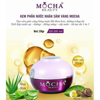 Kem phấn nước nhân sâm vàng Mocha