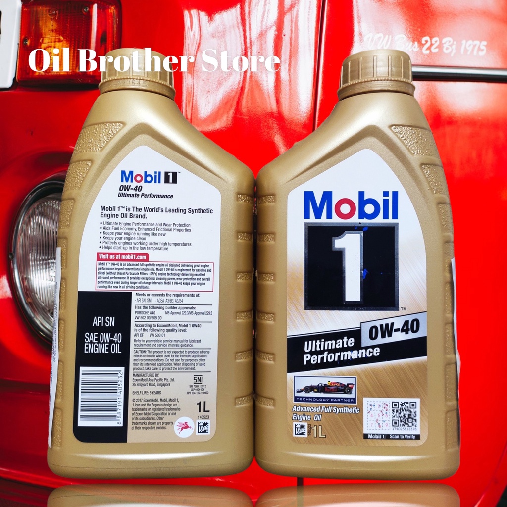 Nhớt tay ga cao cấp Mobil 1 0W40 Ultimate All-Round Performance