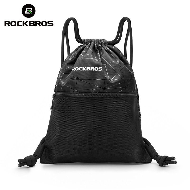 Ba Lô Rockbros Dây Rút Đựng Đồ Tập Gym / Yoga / Đi Xe Đạp Đa Năng 43*32cm - Hàng mới về