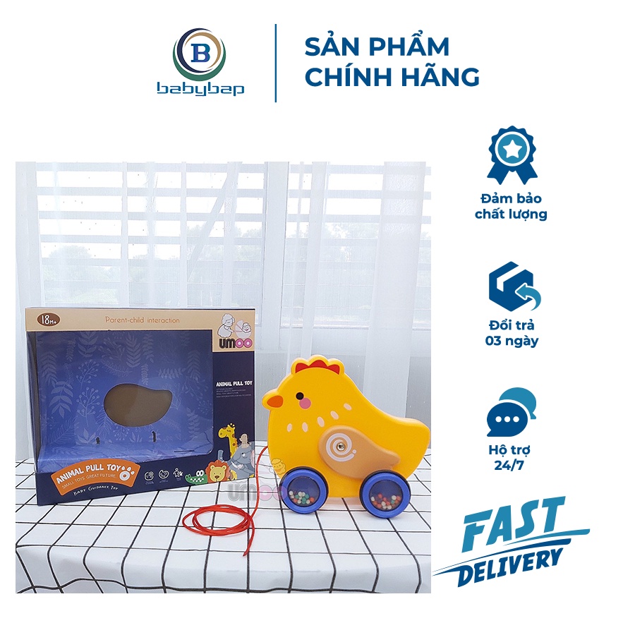 Đồ Chơi Dây Kéo Em Bé Umoo UM-1084
