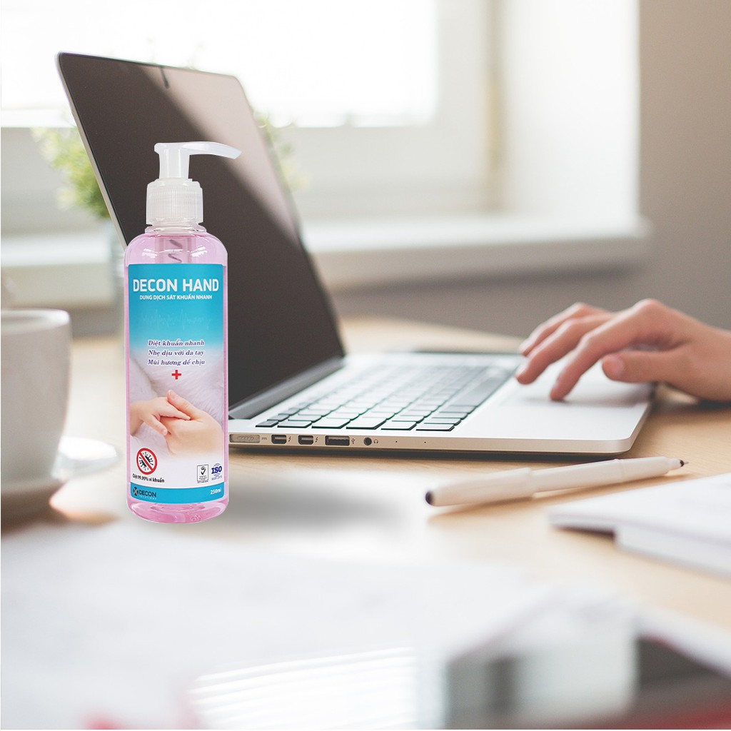 Dung Dịch Rửa Tay Nhanh - DECON HAND Chai 250ml - Không Gây Khô Da | BigBuy360 - bigbuy360.vn