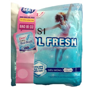 Combo 6 Gói BVS Diana Sensi Cool fresh không cánh