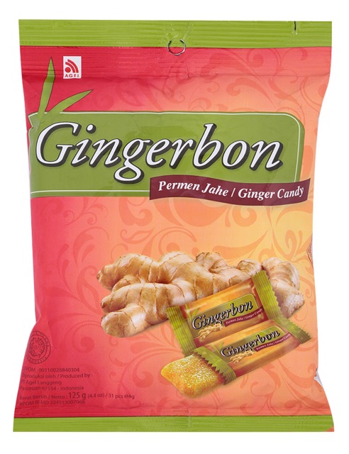 Kẹo gừng dẻo Gingerbon 150gr