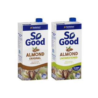 Sữa hạnh nhân So Good 1L (Úc) - Có đường/Không đường