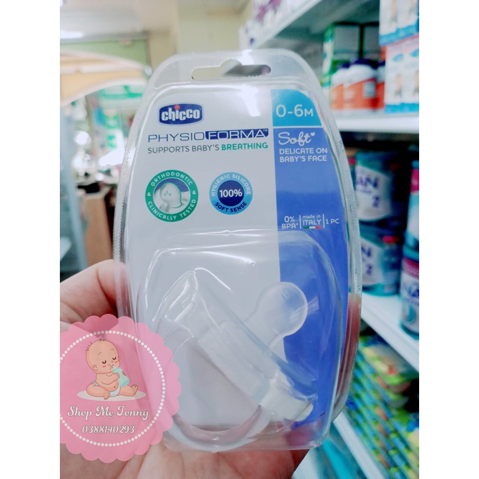 Ty giả Chicco SILICON PHYSIO SOFT 0-6m+