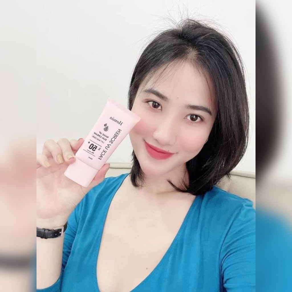 Kem chống nắng dưỡng da make-up Hemia Hàn Quốc