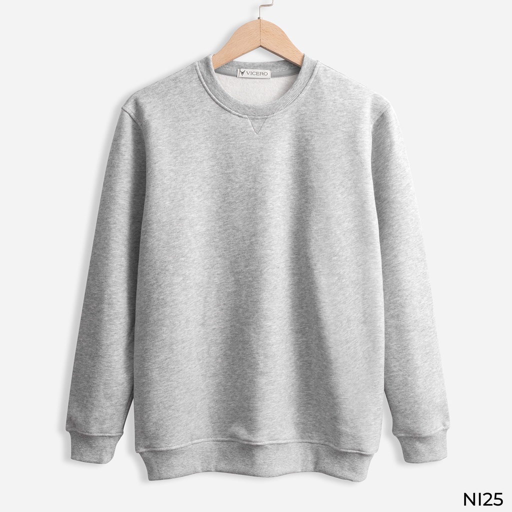 Áo Sweater Nam Form Rộng Hiện Đại Màu Dễ Phối Đồ Thời Trang Thương Hiệu Vicero
