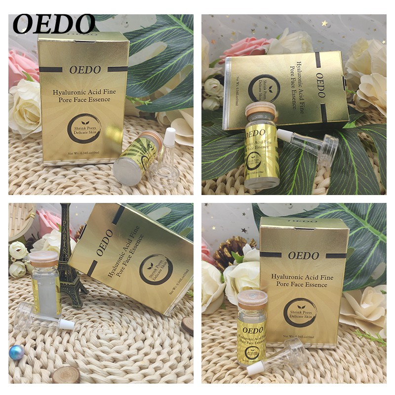 OEDO Serum chứa hyaluronic acid dưỡng ẩm + 2 mặt nạ vàng loại bỏ lớp mụn đầu đen cấp ẩm dưỡng trắng và làm sạch sâu