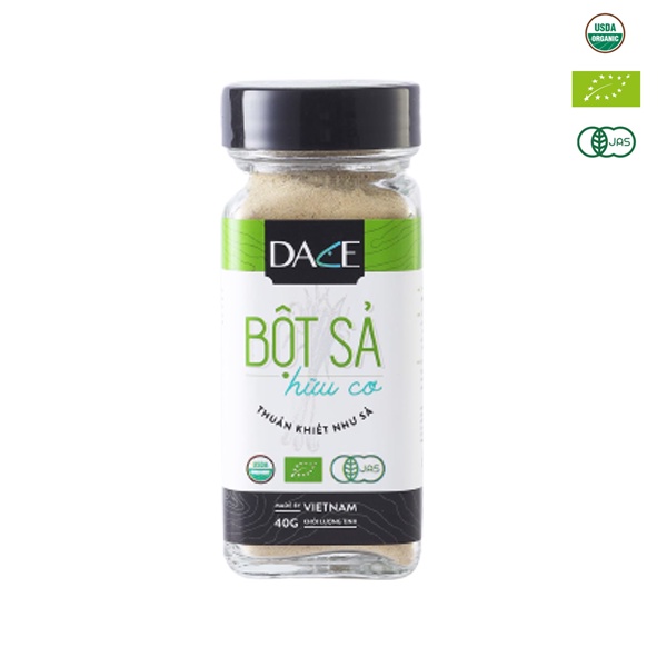 Bột sả hữu cơ Dace (40g) - Việt Nam