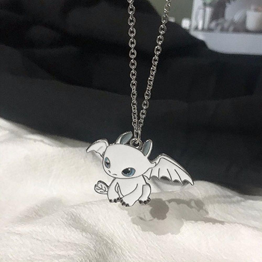 Dây chuyền hình nhân vật anime Toothless Dragon trong Bí kíp luyện rồng