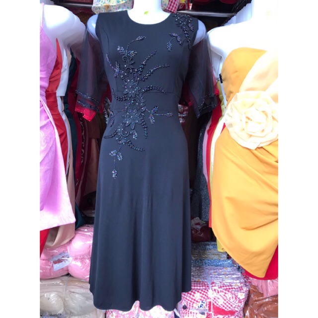 Đầm dạ hội ngắn trung niên mẫu G26