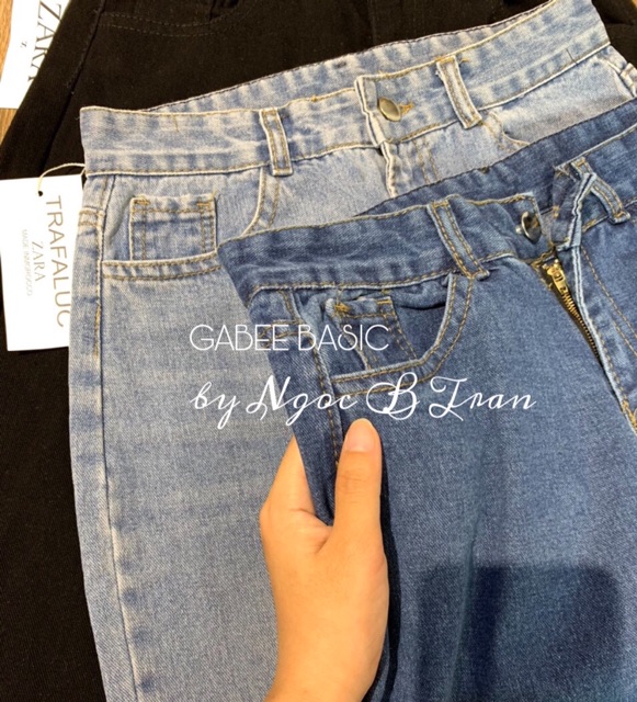 QUẦN BAGGY CHẤT JEAN