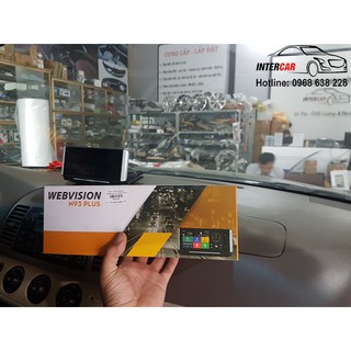 Lắp camera webvision N93 Plus xe Toyota Camry