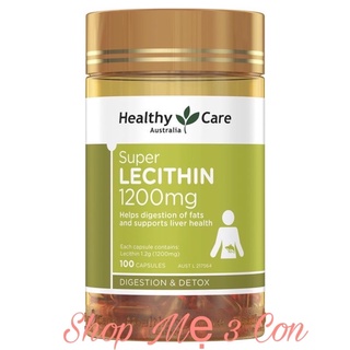 Mầm đậu nành Lecithin Healthy Care Úc