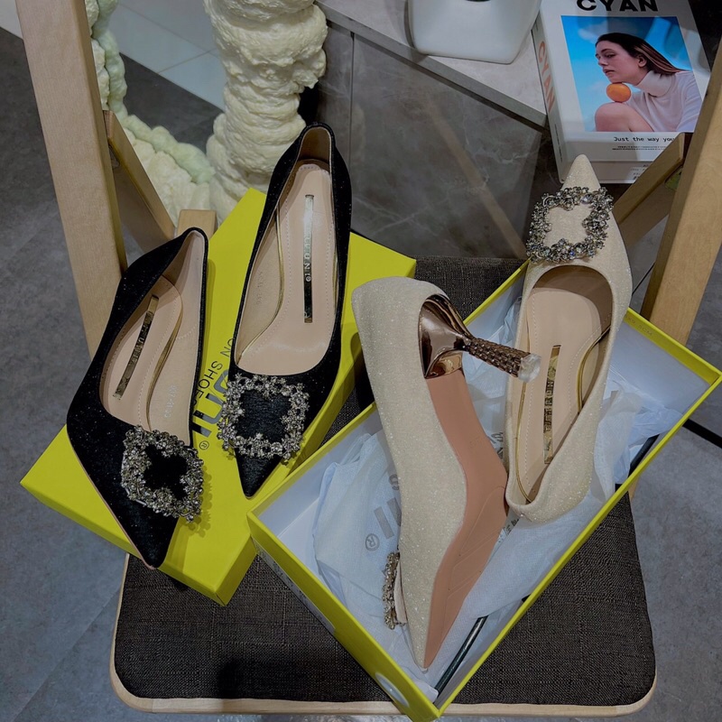 GÓT BÍCH NHỌN 7 PHÂN NHẬP QUẢNG CHÂU CAO CẤP MIEOSHOES ( G738 G739 )