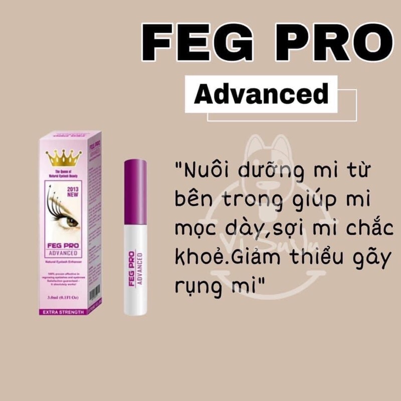 Combo dưỡng mi FEG kích thích mọc mi siêu xuất xắc chính hãng 100%