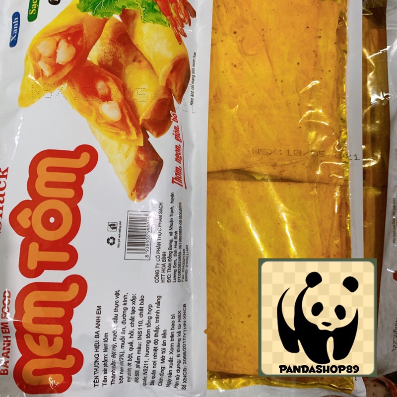 Nem tôm gói 22g date mới