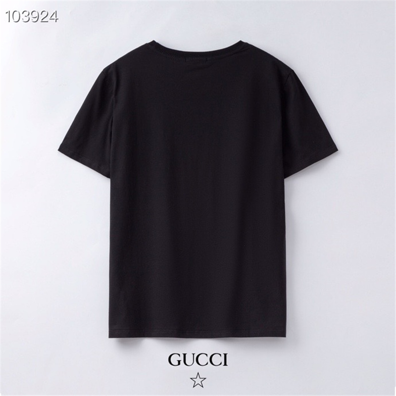 GUCCI Fashion casual round neck cotton couple short-sleeved T-shirt 2060#