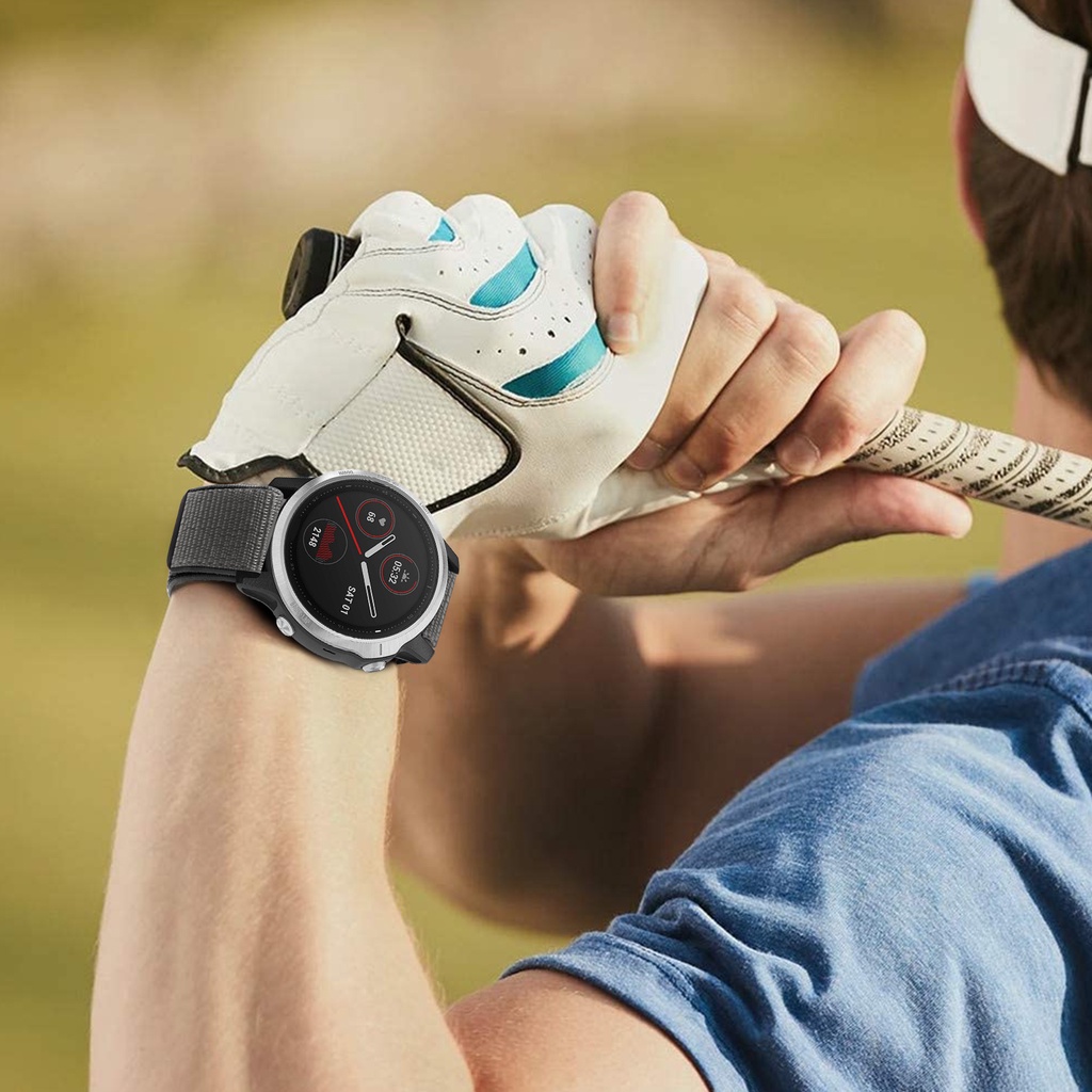 Dây đồng hồ vải nylon 20mm / 22mm cho Garmin Fenix 6 5 6S 5S Pro Plus / Forerunner 935 945 / Instinct