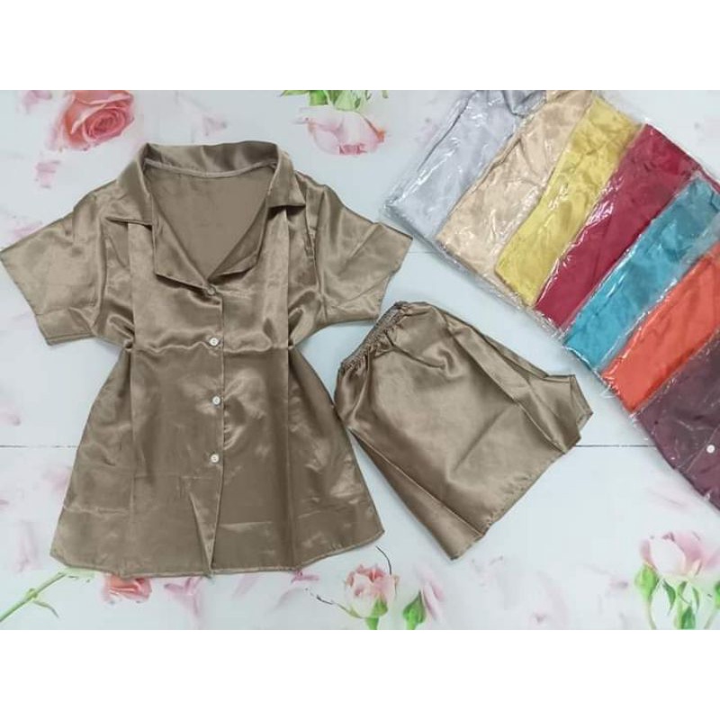 combo 3 bộ 99k đồ bộ mặc nhà piyama phi bóng trơn