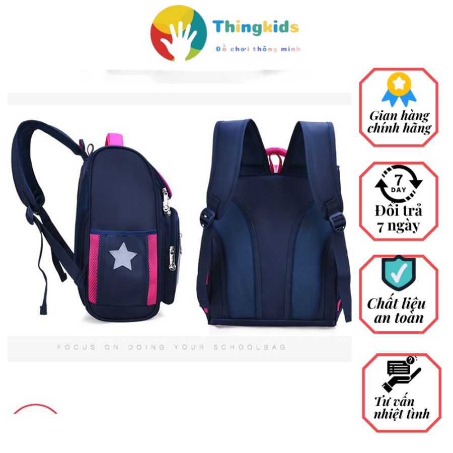 Balo học sinh cấp 1 cấp 2| chống nước chống gù - Thingkids
