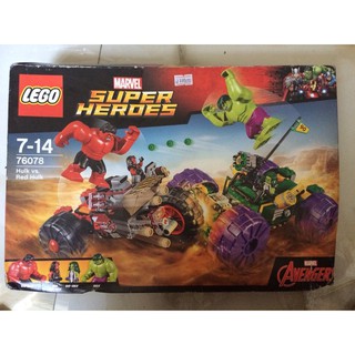 Mô hình Lego Super Heroes - Cuộc chiến hai kẻ khổng lồ 76078 (375 mảnh ghép)