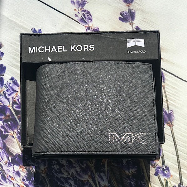 VÍ NAM MICHAEL KORS MÀU XÁM - CÓ HỘP