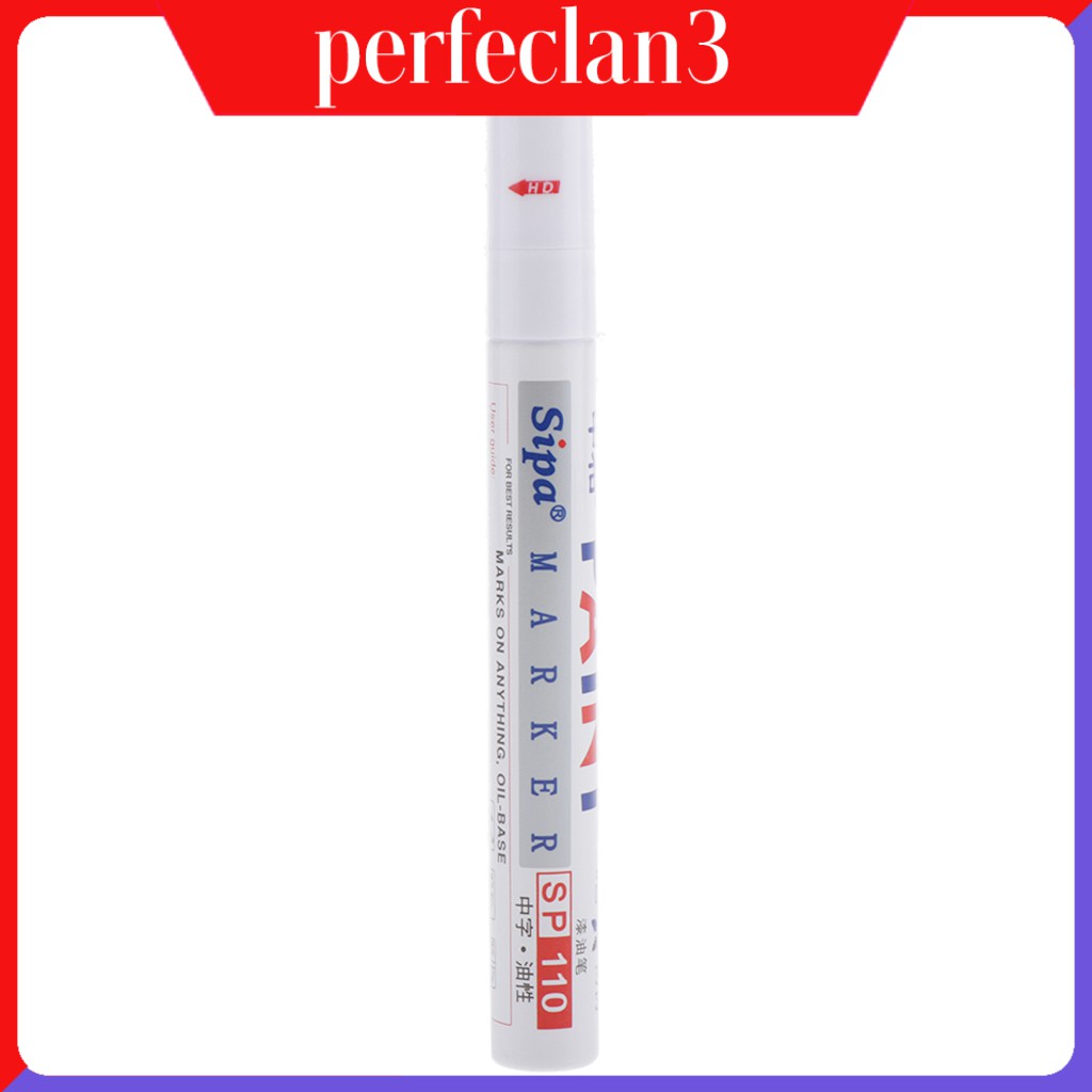 Màu trắng Cao su chống thấm nước Sơn vĩnh viễn Bút đánh dấu lốp lốp cao su sơn mặt kim loại Bút đánh dấu sơn vĩnh viễn Bút đánh dấu màu | BigBuy360 - bigbuy360.vn