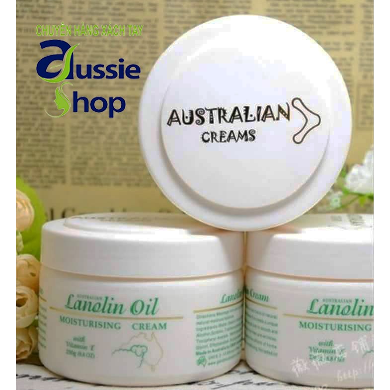 Kem cừu G&M Lanolin Moisturising Cream - 250gr