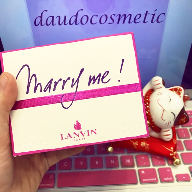 [ fullsize ] Nước hoa Lanvin Marry Me EDP 75ml