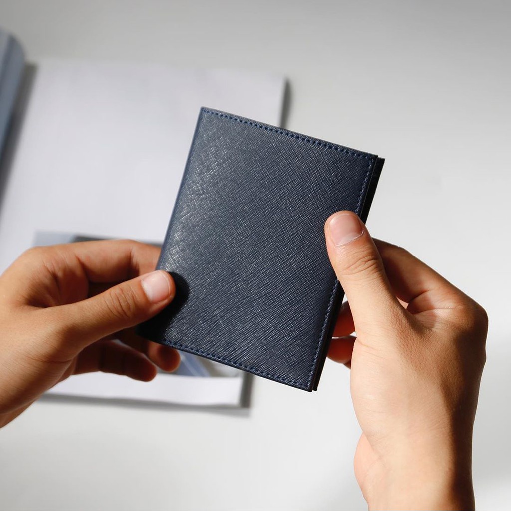 Ví Nam Kiểu Đứng  DA BÒ THẬT 100%  Bóp nam Kiểu đứng,da bò thật Saffiano,kiểu dáng đẹp,tiện dụng,siêu bền.