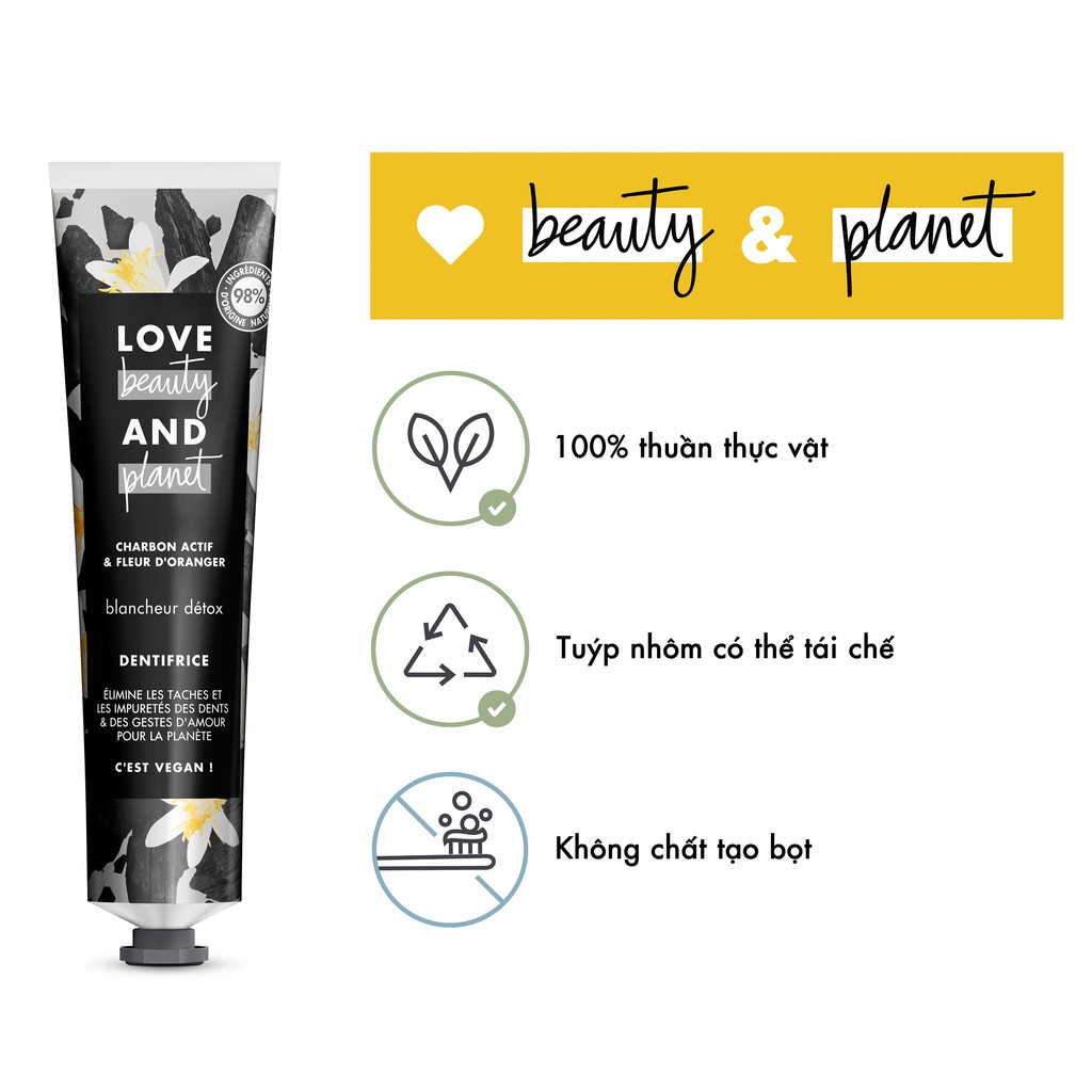 Kem đánh răng thiên nhiên Love Beauty And Planet 75ml/Tuýp | BigBuy360 - bigbuy360.vn