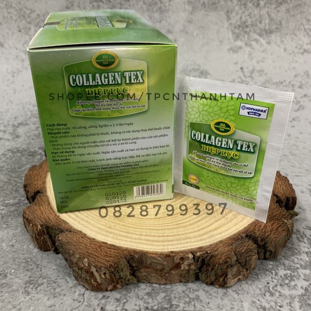 Collagen Diệp Lục dạng gói hỗ trợ làm đẹp da, cải thiện nếp nhăn-Hộp 30 gói | BigBuy360 - bigbuy360.vn