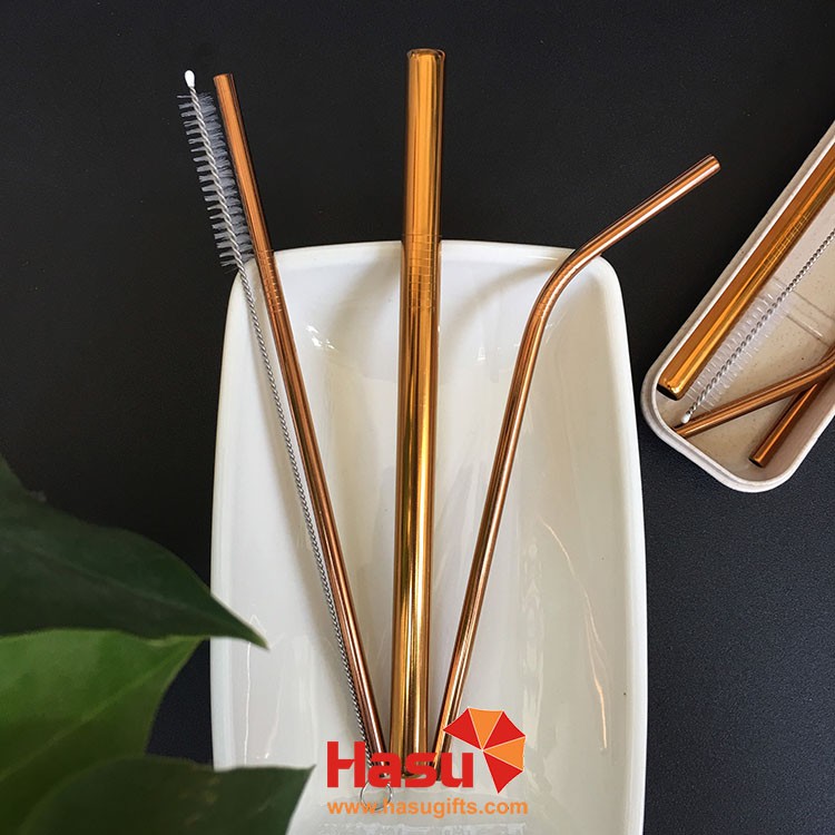 Ống hút Inox 304 - Combo ống hút 5 món kèm cọ, hộp đựng | BigBuy360 - bigbuy360.vn